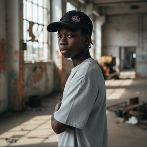 Black Baseball Cap
